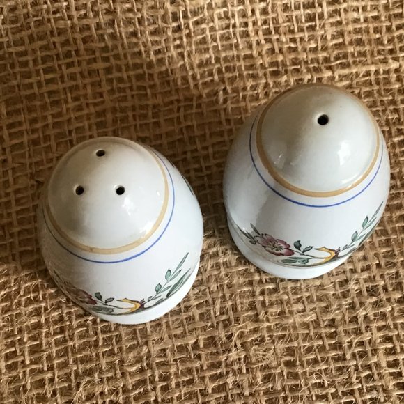 SPODE Queen's Bird SALT & PEPPER SHAKER SET - Picture 3 of 4